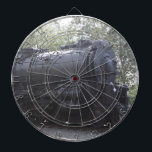 Cible De Fléchettes Tableau de bord du train<br><div class="desc">Un tableau de bord avec une photo d'un train.</div>