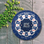 Cible De Fléchettes Tableau De Bord Photo Personnalisé Pour La Décisio<br><div class="desc">🎯 Elevez votre vie dortoir avec notre tableau de bord unique personnalisable pour les étudiants dortoirs, où chaque jetée apporte un éclat de plaisir et un brin de devoir! Customisé avec votre nom de dortoir, un instantané de votre équipe, et qui vous définit, ce tableau de bord change la donne,...</div>