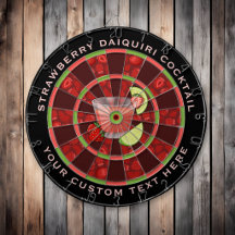 Tableau de fléchettes de cocktail Daiquiri à la fr