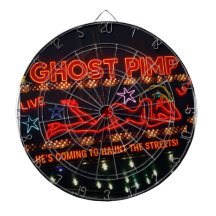 Tableau de fléchettes Ghost Pimp