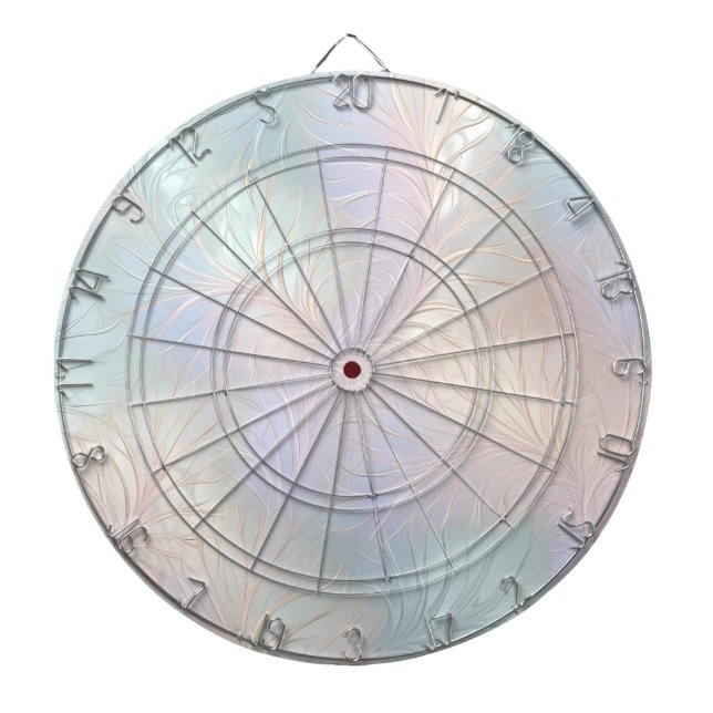 Cible De Fléchettes Tableau noir Abstrait moderne (Devant)