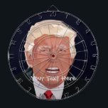 Cible De Fléchettes Tableau noir de la cage métallique personnalisée D<br><div class="desc">Le design présente le président Trump là où vous le voulez. Il est souvent une cible de choix et que vous l’aimiez ou le détestiez,  ce sera un sujet de conversation intéressant.</div>