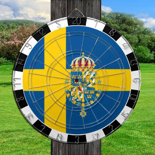 Cible De Fléchettes Tableau Suède, tableau de jeu, Drapeau suédois