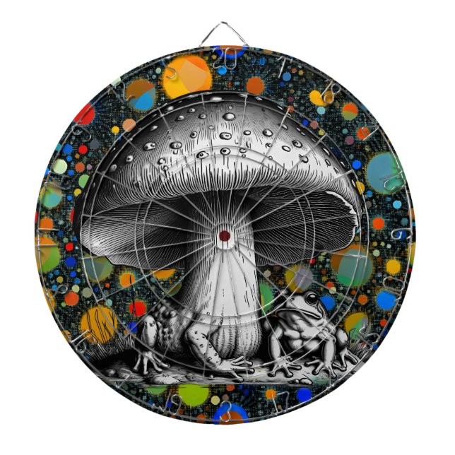 Cible De Fléchettes Tabouret (Devant)