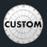 Cible De Fléchettes Taille personnalisée de la régulation du tableau d<br><div class="desc">Faites, concevez, créez votre propre Dartboard personnalisé - taille de régulation. Carte de fléchettes personnalisées comprenant 6 fléchettes en laiton (3 vols de fléchettes américaines et 3 vols de fléchettes britanniques), pour l'anniversaire, les cadeaux de Noël, les faveurs de mariage et les activités sportives promotionnelles, l'école et les loisirs collégiaux....</div>