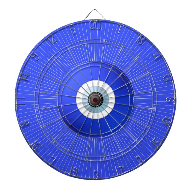 Cible De Fléchettes Talisman pour protéger contre le mal oculaire (Devant)