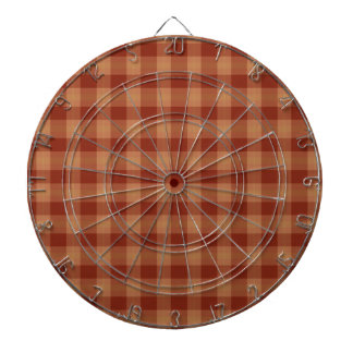Cible De Fléchettes Tan Tartan Metal Cage Darboard