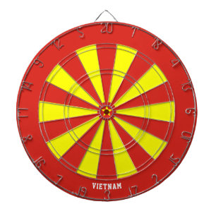 Cible De Fléchettes Tauseye du drapeau vietnamien