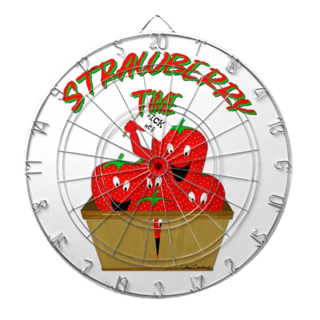 Cible De Fléchettes Temps de la fraise ! (Devant)