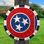 Cible De Fléchettes Tennessee Dartboard & Tennessee Flag / game board<br><div class="desc">Dartboard: Tennessee & Tennessee flag darts,  family fun games - love my country,  summer games,  holiday,  fathers day,  birthday party,  college students / sports fans</div>