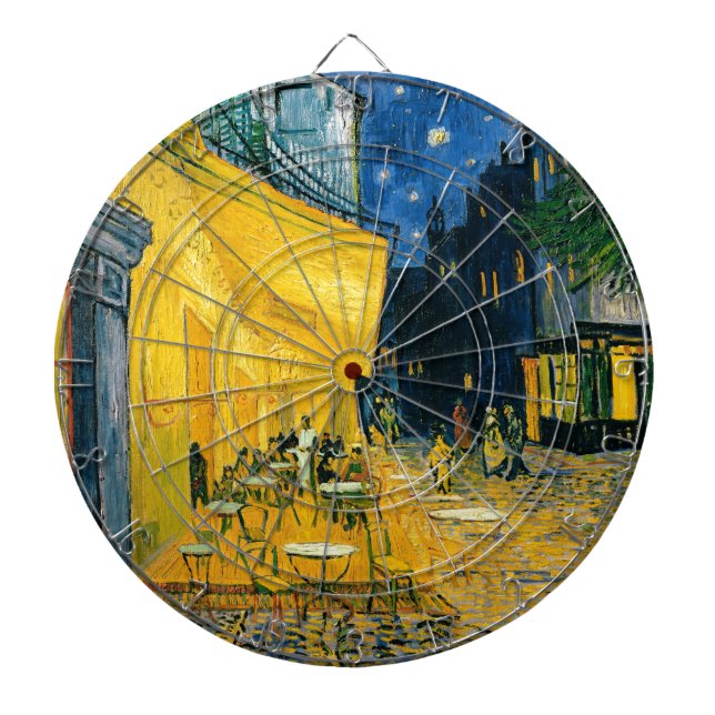 Cible De Fléchettes Terrasse de café de Vincent van Gogh |, Place du (Devant)