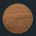 Cible De Fléchettes texture du bois<br><div class="desc">Belle texture de bois naturel organique</div>
