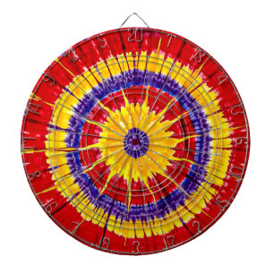 Cible De Fléchettes tiedye