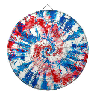 Cible De Fléchettes tiedye