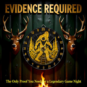 Cible De Fléchettes Toucher Bullseyes et Bigfoot Dreams