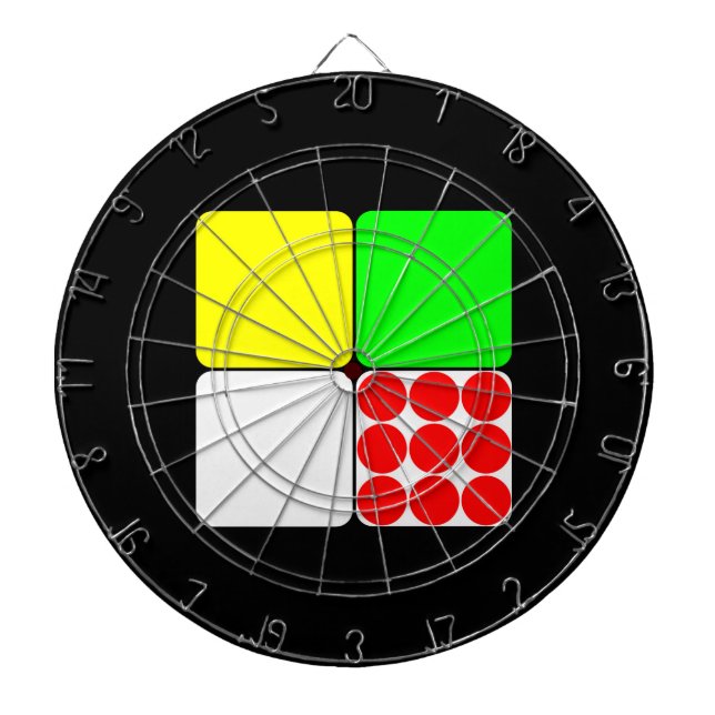 Cible De Fléchettes Tour de France Jerseys 3 Noirs (Devant)