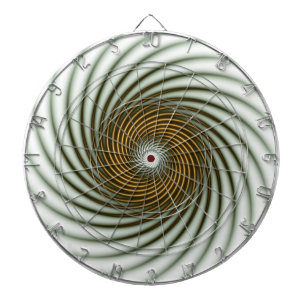 Cible De Fléchettes Tourbillon Cercle Doré