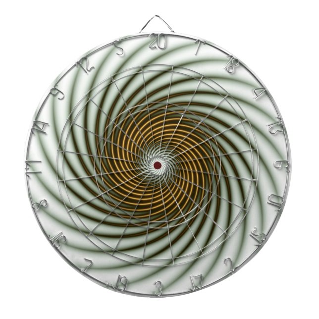 Cible De Fléchettes Tourbillon Cercle Doré (Devant)