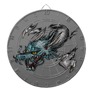 Cible De Fléchettes Tourner du dragon