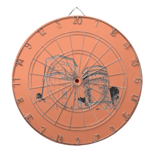 Cible De Fléchettes Tours d'eau de Grodno en Biélorussie (Devant)