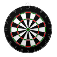 Cible de flechettes traditionnelle pour n'importe
