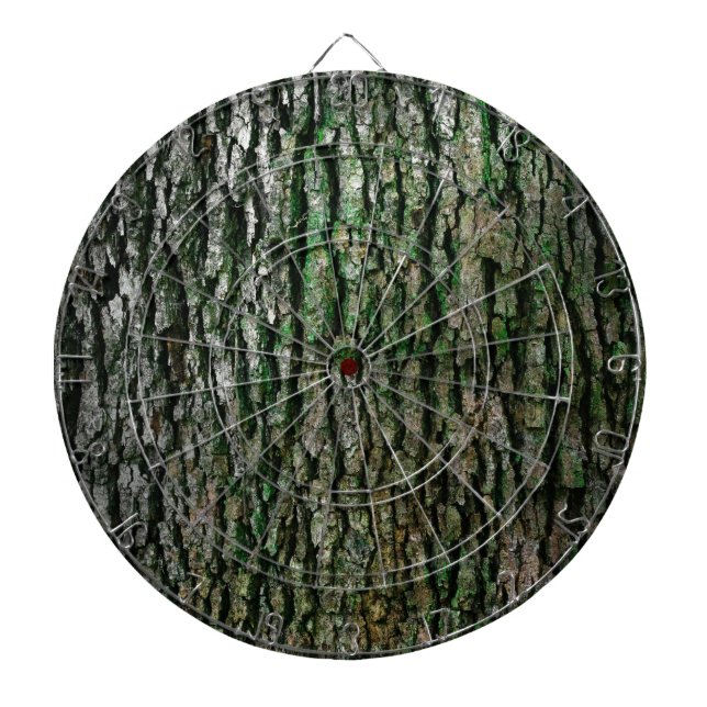 Cible De Fléchettes Tronc d'arbre (écorce en bois) (Devant)