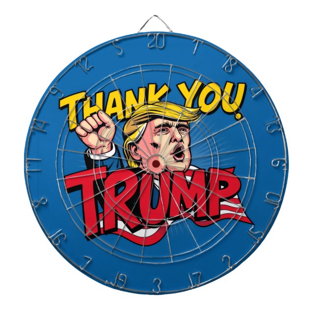 Cible De Fléchettes Trump (Devant)