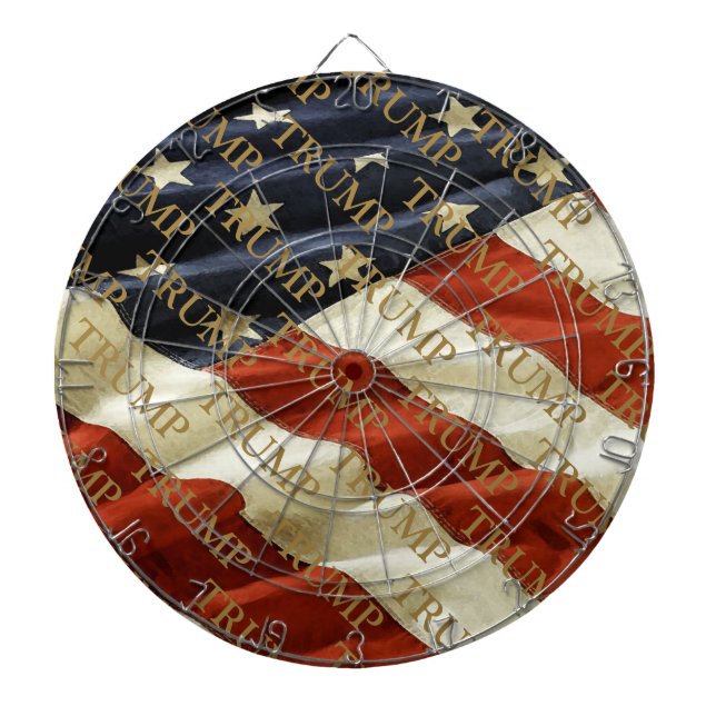 CIBLE DE FLÉCHETTES TRUMP (Devant)