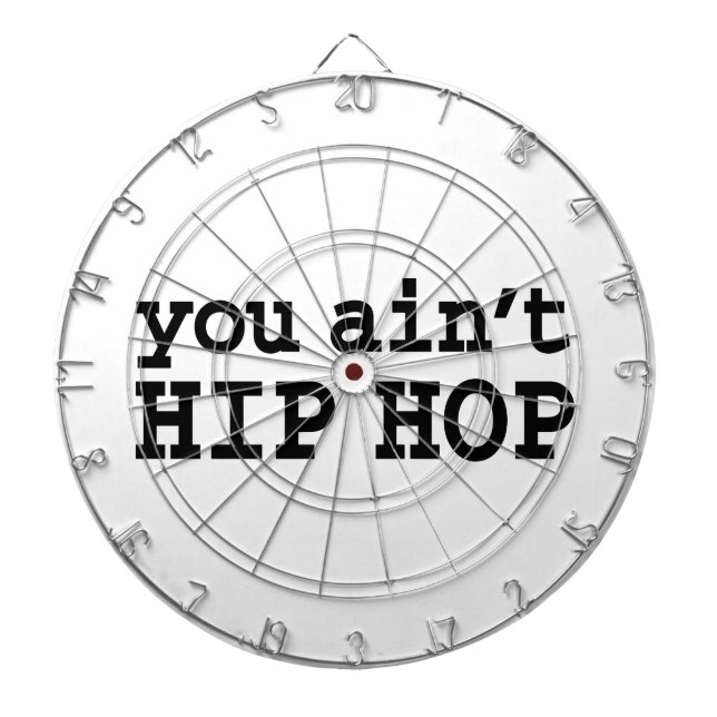 Cible De Fléchettes tu n'es pas HIP HOP (Devant)
