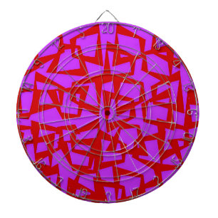 Cible De Fléchettes Un mur de modernisme d'un quart de siècle