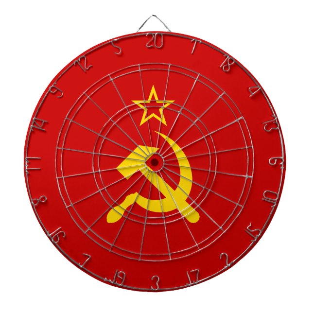 Cible De Fléchettes Union soviétique (URSS) (marteau communiste et fau (Devant)