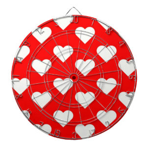 Cible De Fléchettes Valentine Hearts