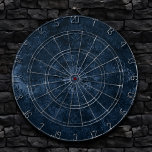 Cible De Fléchettes Velvety Navy Damask | Floral gris bleu foncé<br><div class="desc">90 Grunge, Tout Grandit ! Baroque velouté riche et sophistiqué dans un ton bijou sombre et sombre, hué dusky pour une palette luxueuse, dramatique, ou pointue. Cette texture grunge vintage inspirée des années 90 présente un magnifique dégradé abstrait unisexe (mais féminin) qui ajoute une parfaite pop de couleur. Pour des...</div>