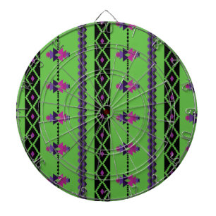 Cible De Fléchettes Vert