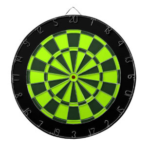 Cible De Fléchettes Vert