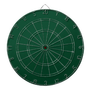 Cible De Fléchettes Vert de course britannique (couleur solide)