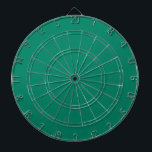 Cible De Fléchettes Vert émeraude foncé Bleu couleur solide Design<br><div class="desc">Classic vintage rétro Classic Dark Emerald Green Décor couleur solide pour la maison et les cadeaux. Classic Dark Emerald Décor et accessoires de maison couleur vert. Mode couleur vert émeraude foncé tendance,  design couleur vert émeraude.</div>