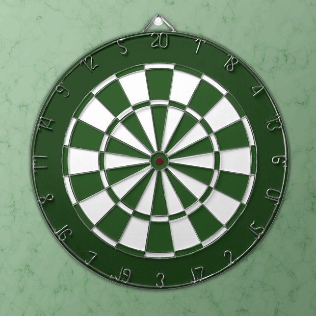 Cible De Fléchettes Vert et blanc (Créateur téléchargé)