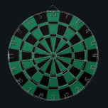 Cible De Fléchettes Vert-foncé et noir<br><div class="desc">Cible de flechettes vert-foncé et noire</div>