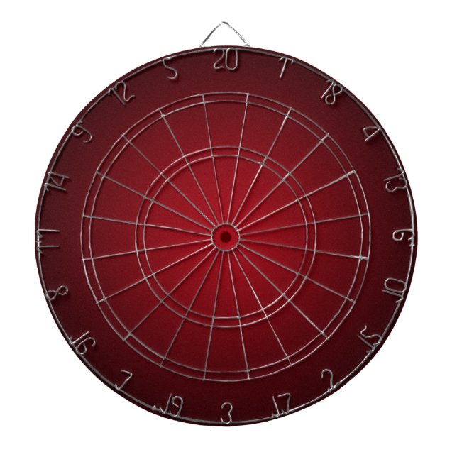 Cible De Fléchettes Vignette rouge-noir gris (Devant)