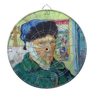 Cible De Fléchettes Vincent van Gogh - Autoportrait avec oreille bandé