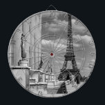 Cible De Fléchettes Vintage France Paris Tour Eiffel Palais Chaillot<br><div class="desc">Vintage France Paris Tour Eiffel Palais Chaillot</div>