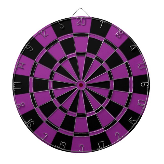Cible De Fléchettes Violet (Devant)