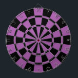 Cible De Fléchettes Violet Et Noir<br><div class="desc">Cible de flechettes violet et noire</div>