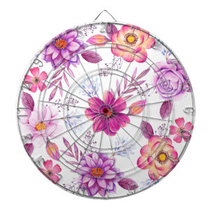 Cible De Fléchettes Violet rose