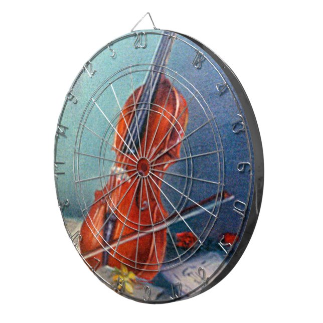 Cible De Fléchettes Violin/Violon (Devant droit)