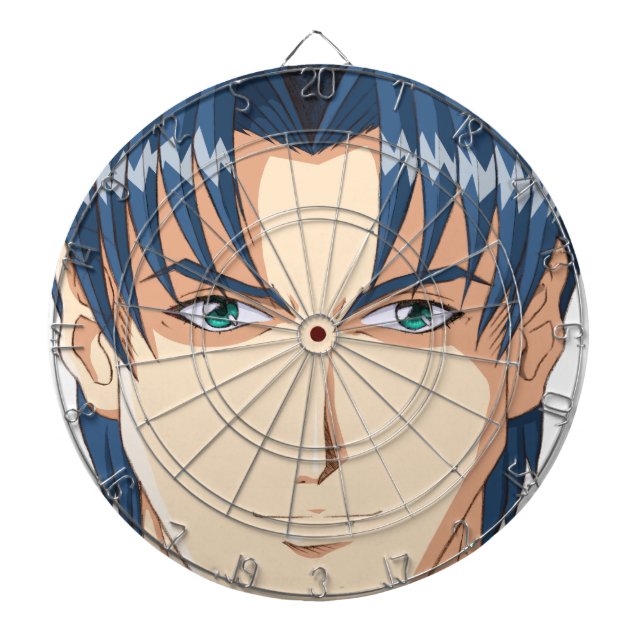 Cible De Fléchettes Visages de l'Anime et de la Manga (Devant)