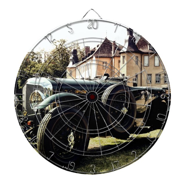 Cible De Fléchettes Voiture classique ancienne (Devant)