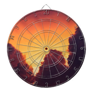 Cible De Fléchettes w en météo