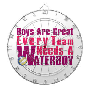 Cible De Fléchettes Waterboy Volleyball en rose